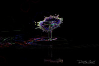 Neon Water Drop