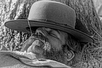 Napping Cowboy