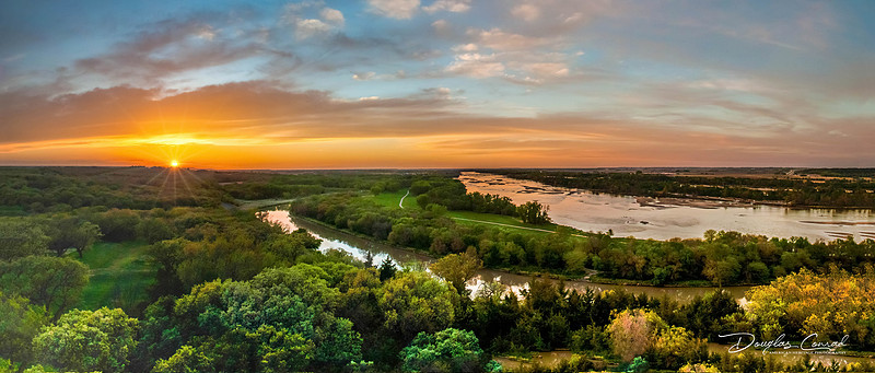 Platte River Sunset